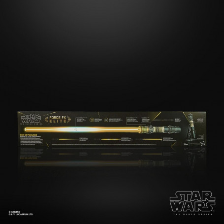 Hasbro - Spada laser Rei Force Fx - Nero Serie Replica Versione Elite