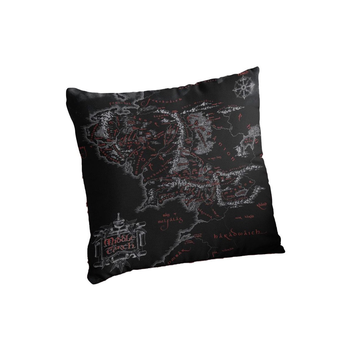 SD Toys - Cuscino Mappa della Terra di Mezzo - Il Signore degli Anelli LOTR