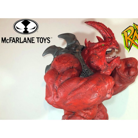 McFarlane Spawn - RAW 10 Hoof Red Figure Walmart Exclusive