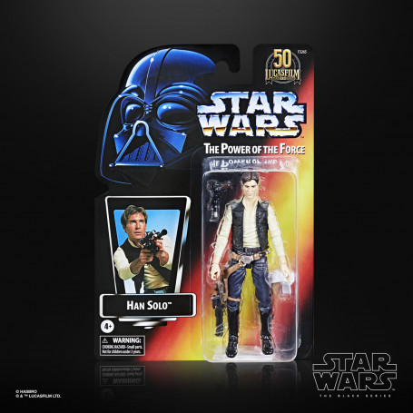 Star Wars Black Series - Han Solo - Episodio IV - Lucasfilm 50° Anniversario