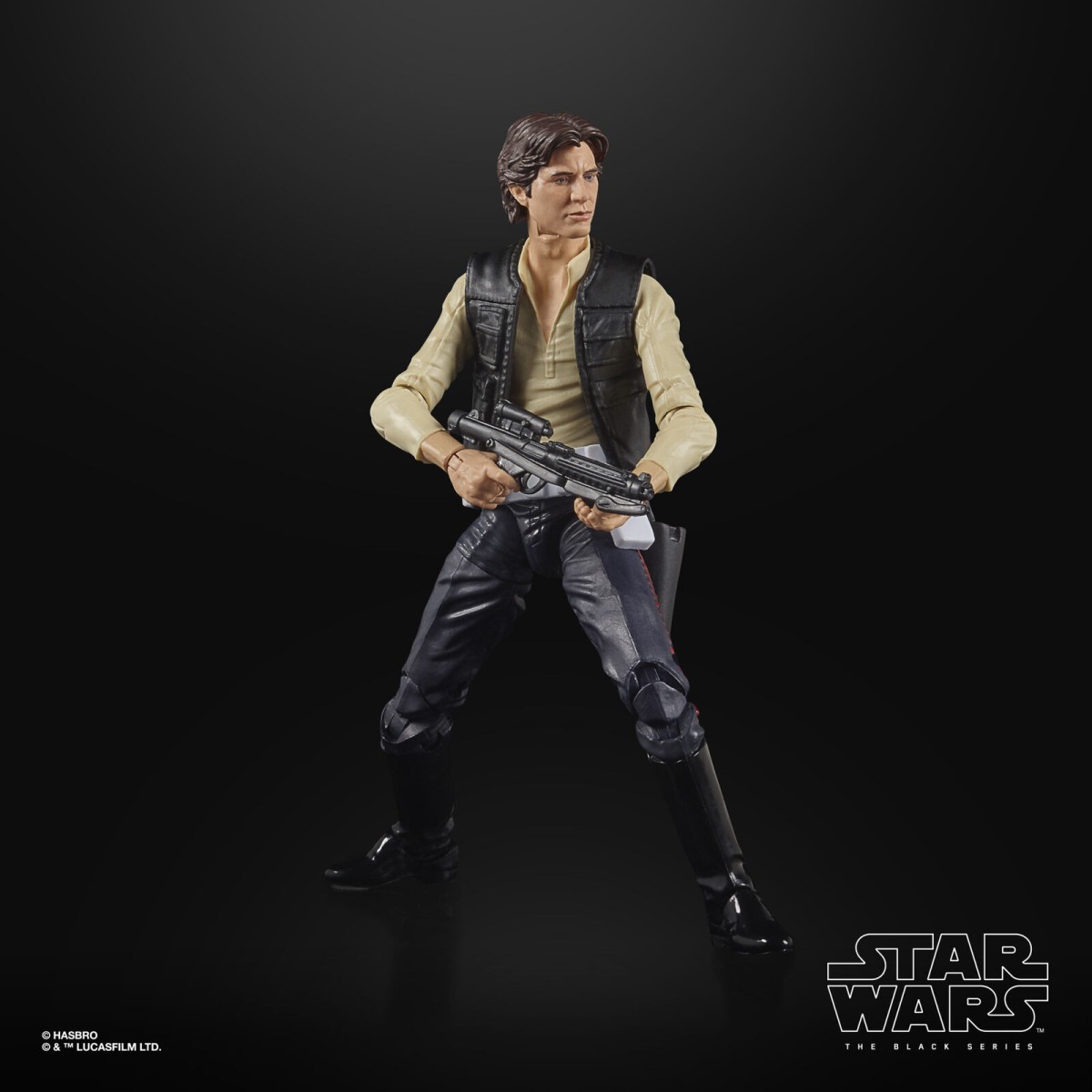 Star Wars Black Series - Han Solo - Episodio IV - Lucasfilm 50° Anniversario