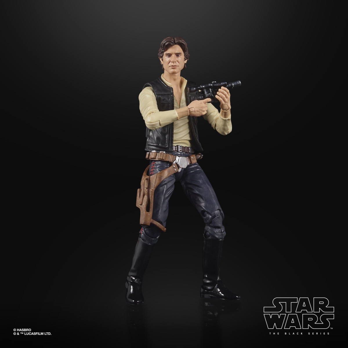 Star Wars Black Series - Han Solo - Episodio IV - Lucasfilm 50° Anniversario