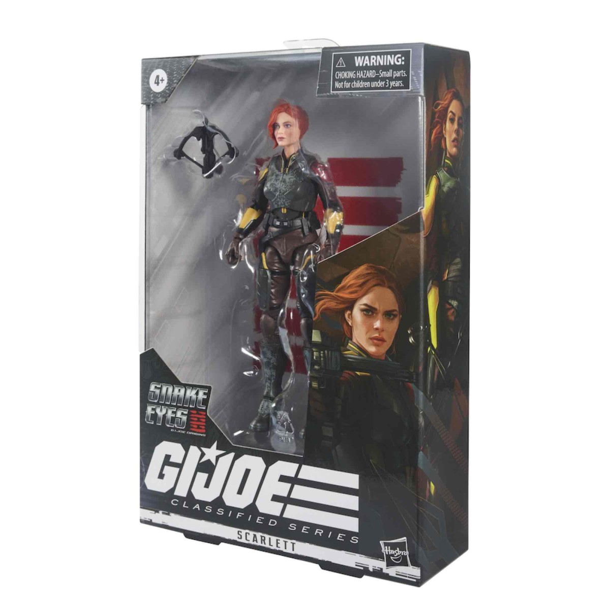 Hasbro G.I.JOE Classified Serie - Scarlett - Snake Eyes versione film