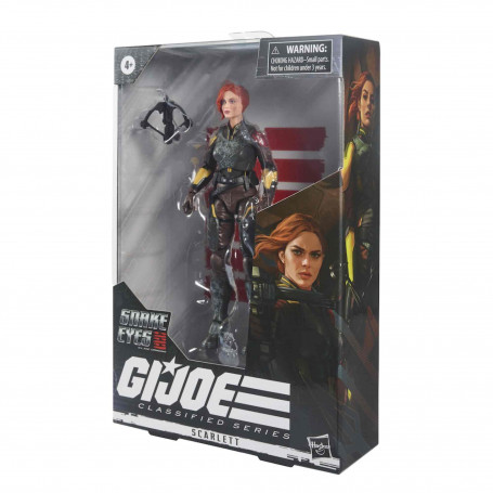 Hasbro G.I.JOE Classified Serie - Scarlett - Snake Eyes versione film