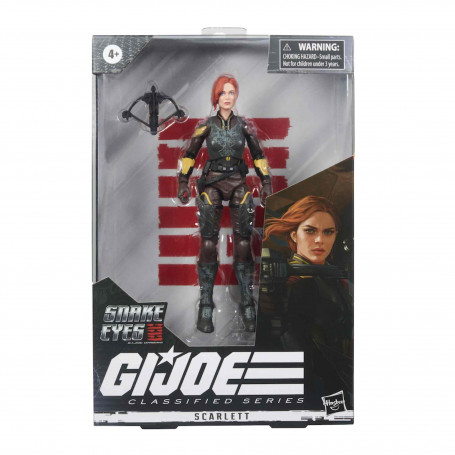 Hasbro G.I.JOE Classified Serie - Scarlett - Snake Eyes versione film