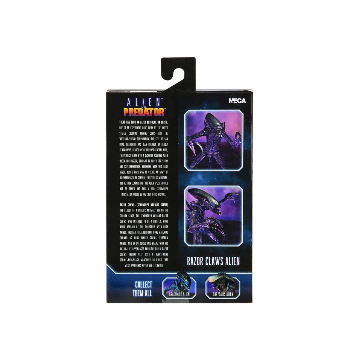 Neca Alien vs Predator - Alien Realistic Appearance - Set completo di 3 figure