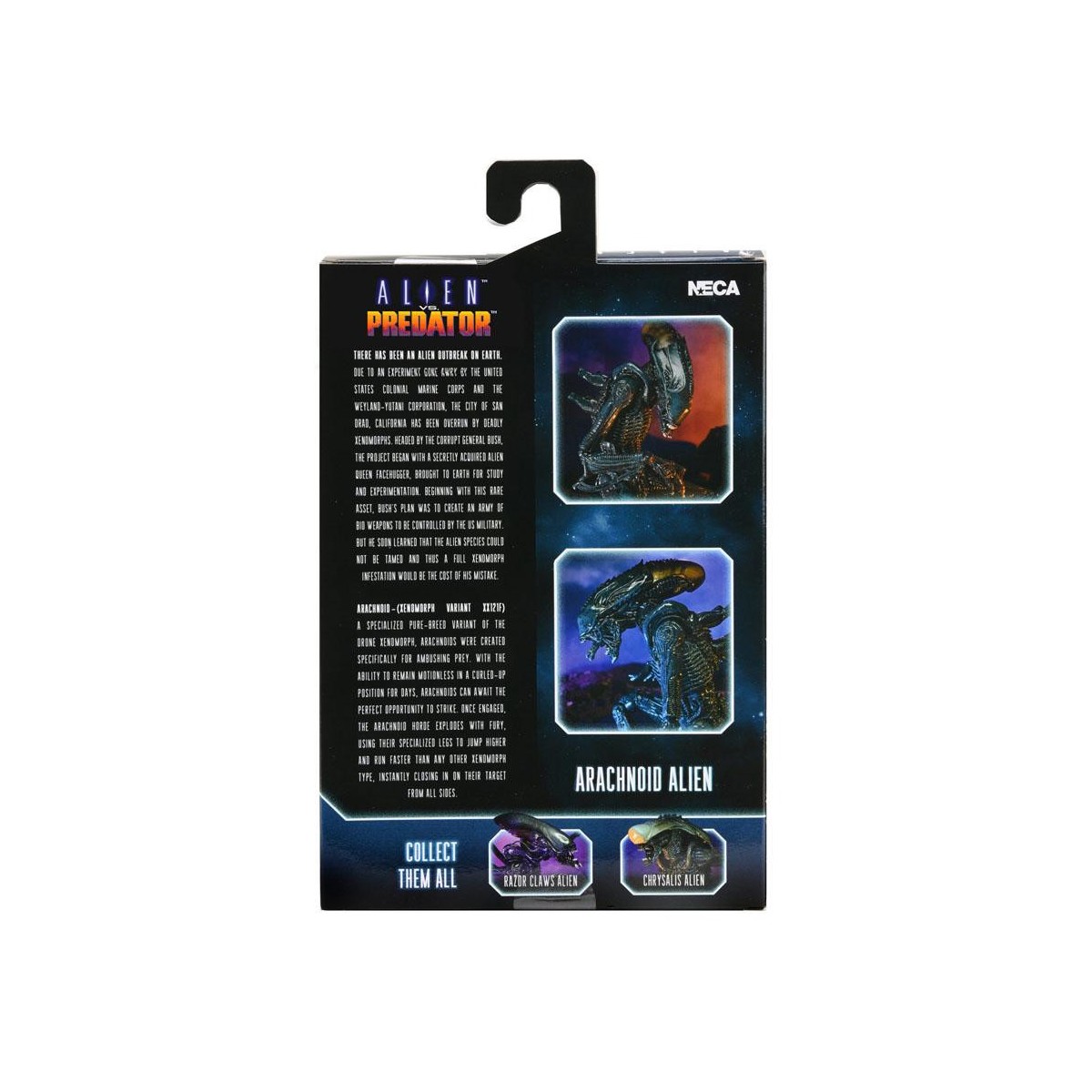 Neca Alien vs Predator - Alien Realistic Appearance - Set completo di 3 figure