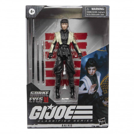 Hasbro G.I.JOE Classified Serie - Akiko - Snake Eyes Versione film