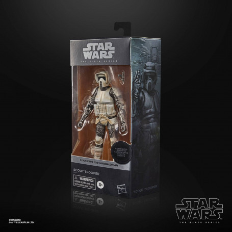 Hasbro Star Wars The Black Series Carbonized Scout Trooper