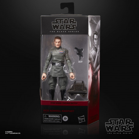Hasbro Star Wars The Black Series Vice Admiral Rampart - The Bad Batch