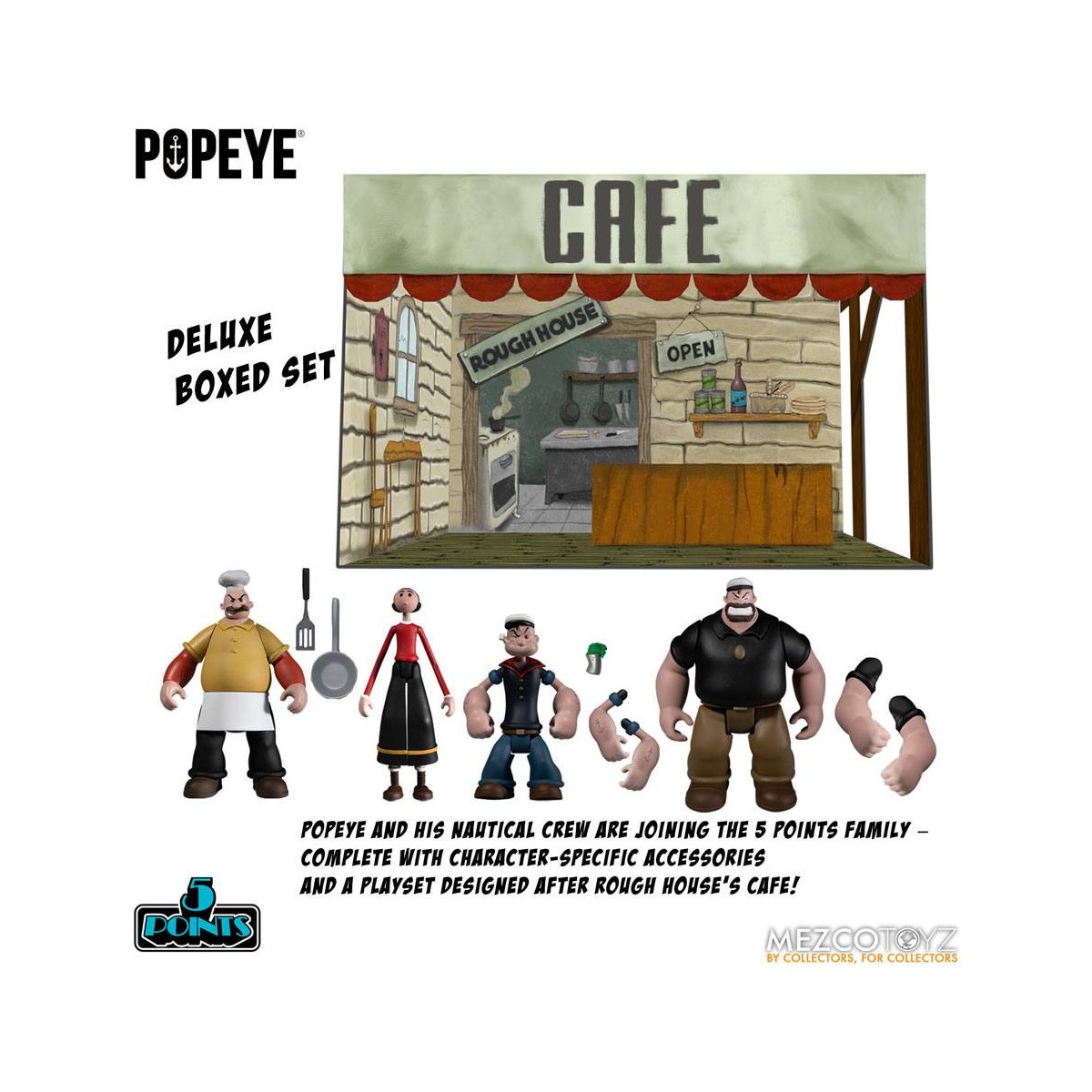 Mezco5 Points - Il set di scatole dei guerrieri
