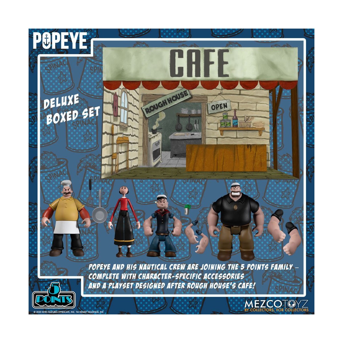 Mezco5 Points - Il set di scatole dei guerrieri