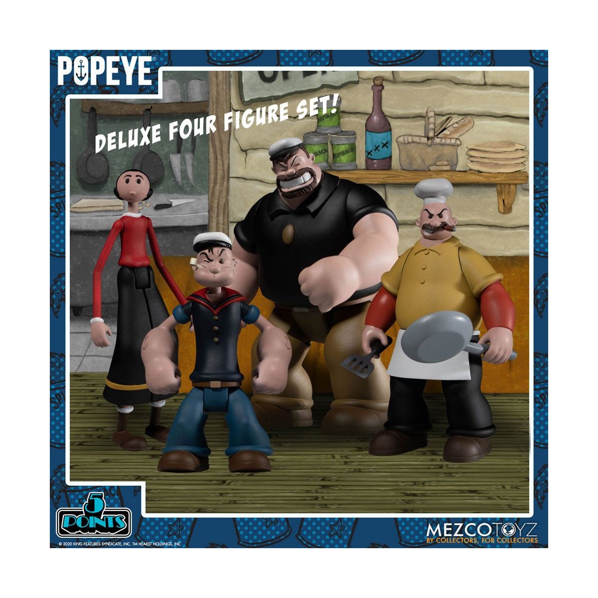 Mezco5 Points - Il set di scatole dei guerrieri