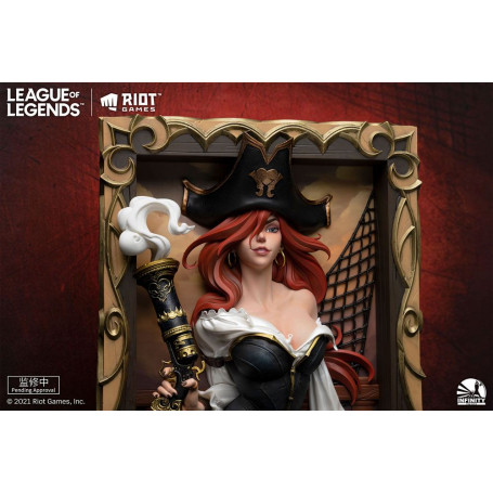 Infinity Studio - Il cacciatore di taglie Miss Fortune 3D Frame - League of Legends