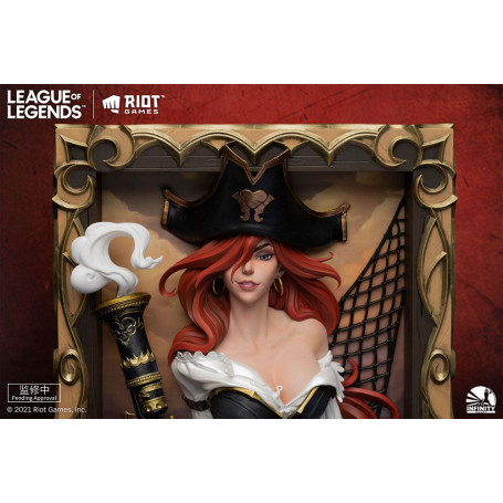 Infinity Studio - Il cacciatore di taglie Miss Fortune 3D Frame - League of Legends