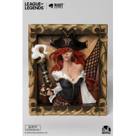 Infinity Studio - Il cacciatore di taglie Miss Fortune 3D Frame - League of Legends