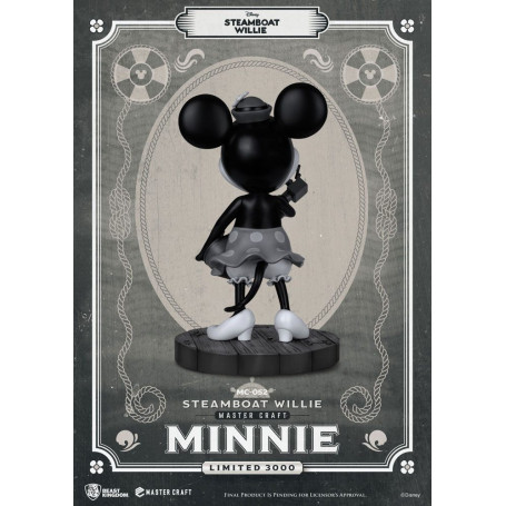 Beast Kingdom Disney - Master Craft Minnie Steamboat Willie