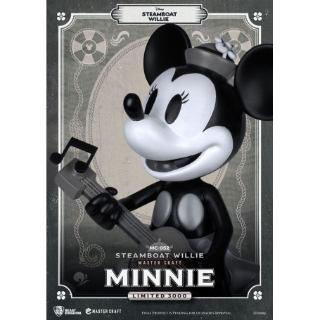 Beast Kingdom Disney - Master Craft Minnie Steamboat Willie