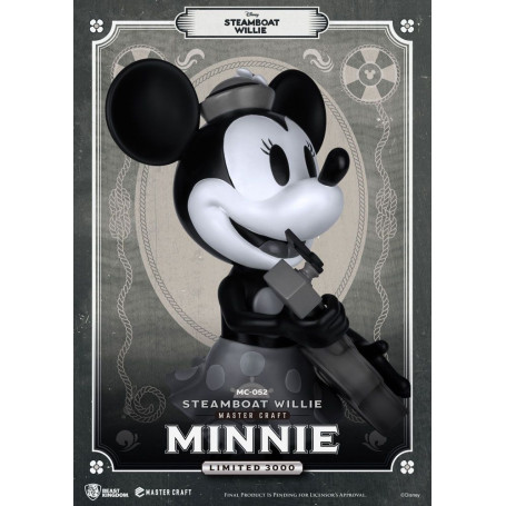 Beast Kingdom Disney - Master Craft Minnie Steamboat Willie