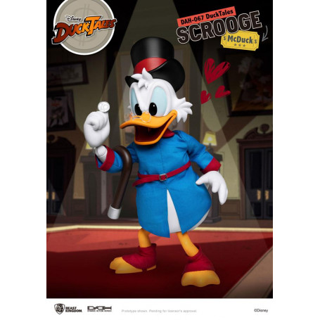 Beast Kingdom Disney Classic Figurine - Scrooge Mc Duck - Scrooge - Duck Tales - Dynamic Action Heroes 1/9