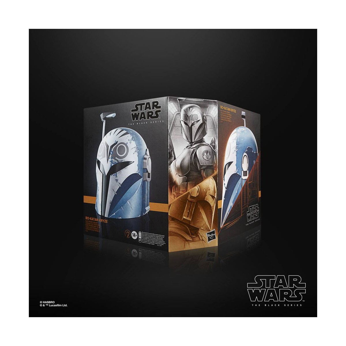 Hasbro - Bo-Katan Kryze The Mandalorian Helmet - Star Wars Black Series Helmet 1:1 Replica Premium