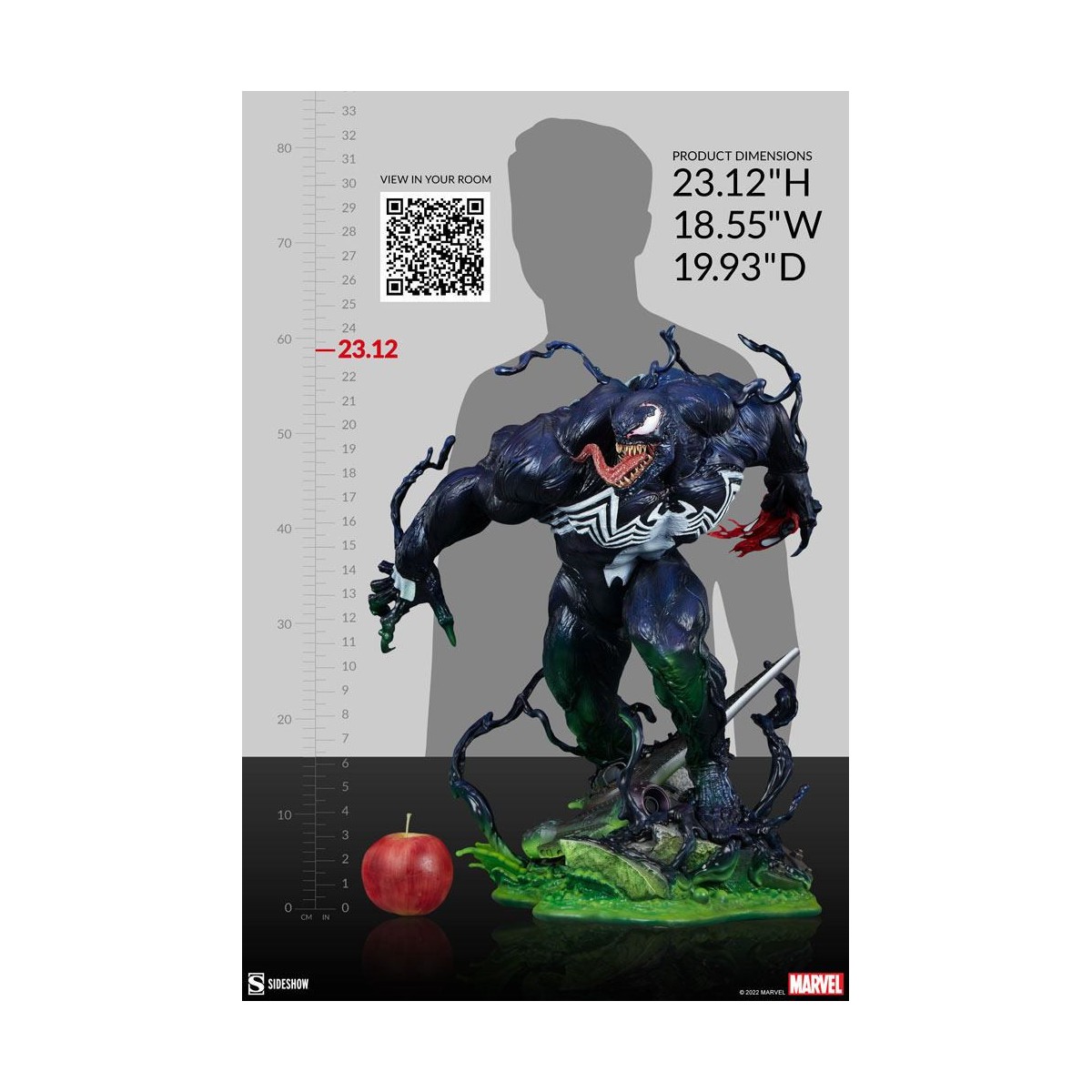 Sideshow Marvel - Venom formato Premium 1/4