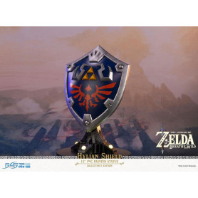 First 4 Figures - Zelda - Hylian Shield Collector's Edition - Breath of the Wild statua in PVC