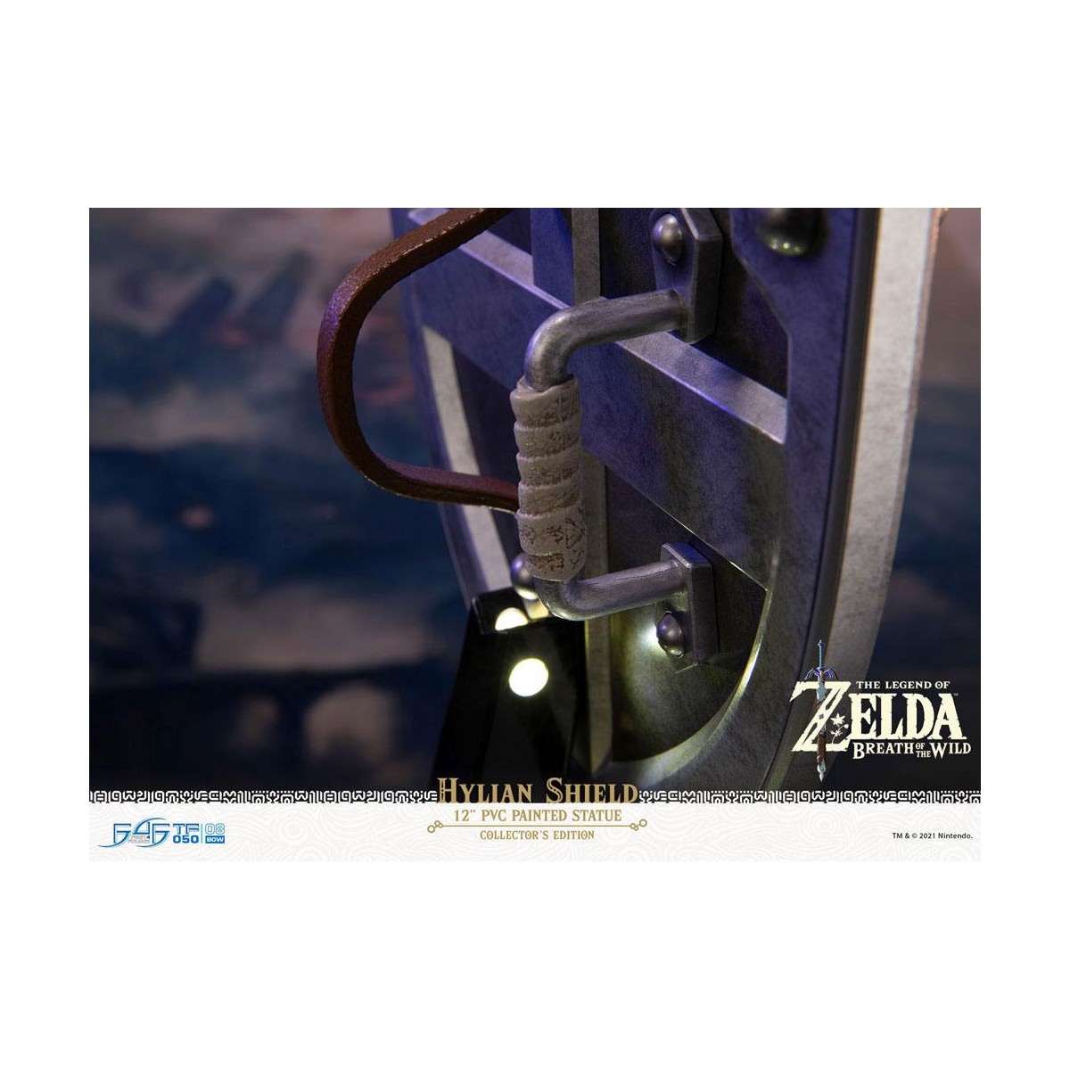 First 4 Figures - Zelda - Hylian Shield Collector's Edition - Breath of the Wild statua in PVC