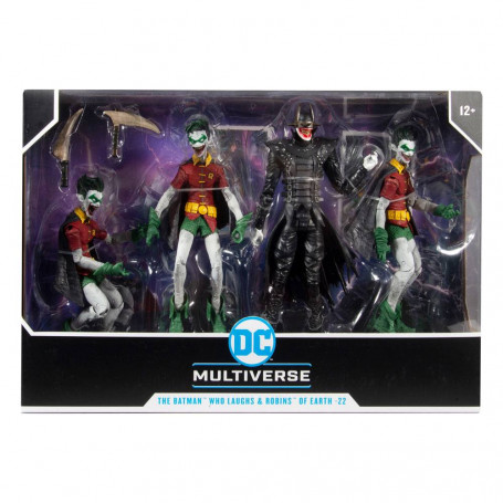 Mc Farlane - Dark Nights : Metal - The Batman Who Laughs and the Robins of Earth 22 pack 4 figure