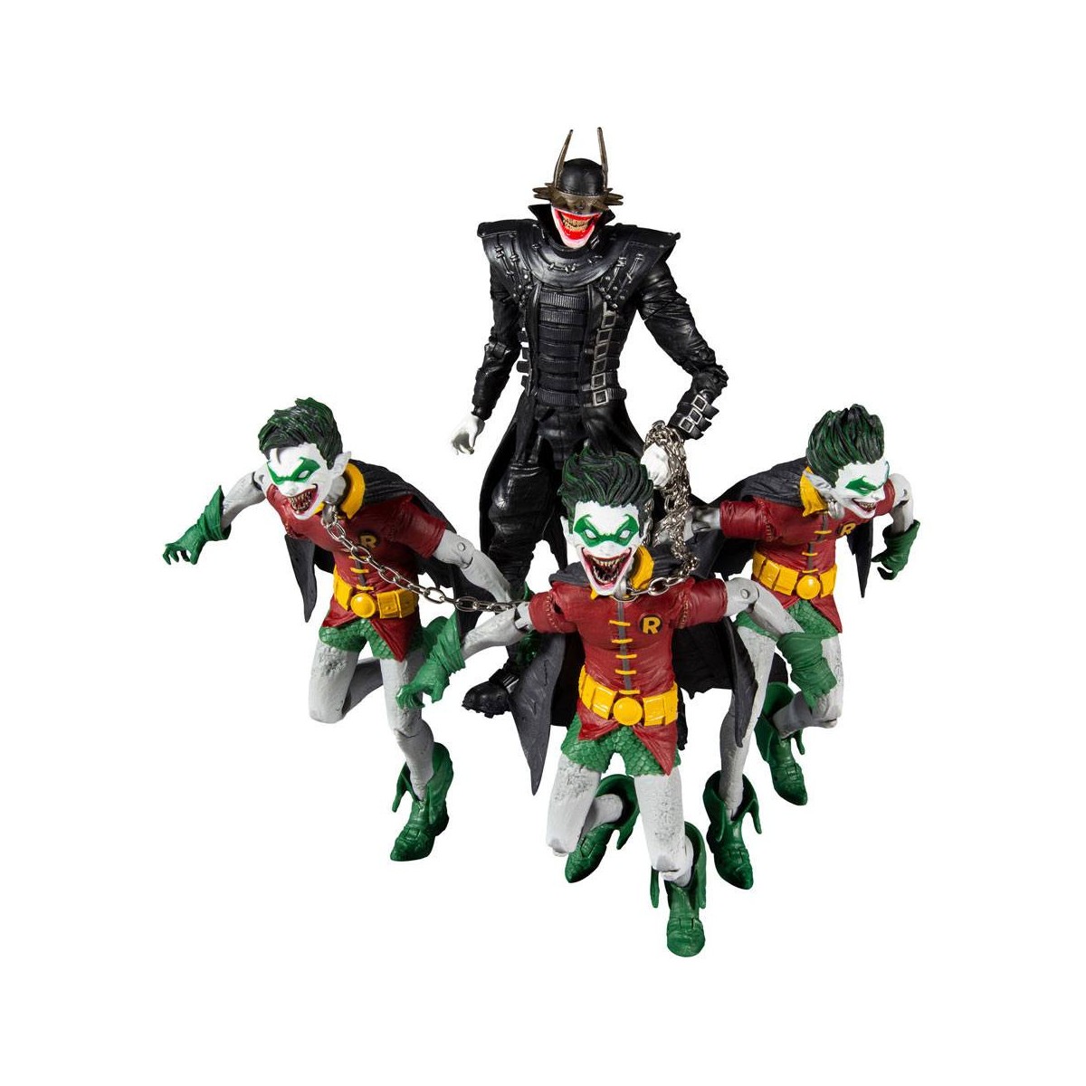 Mc Farlane - Dark Nights : Metal - The Batman Who Laughs and the Robins of Earth 22 pack 4 figure