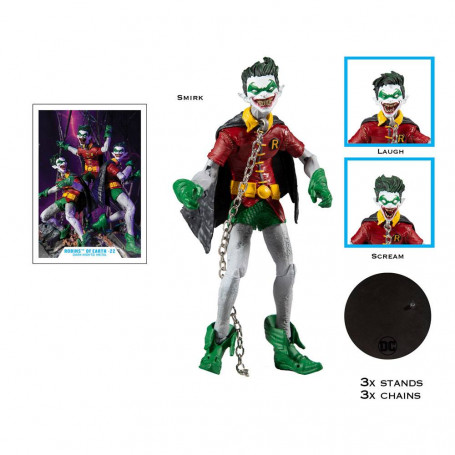 Mc Farlane - Dark Nights : Metal - The Batman Who Laughs and the Robins of Earth 22 pack 4 figure