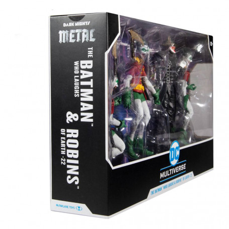 Mc Farlane - Dark Nights : Metal - The Batman Who Laughs and the Robins of Earth 22 pack 4 figure