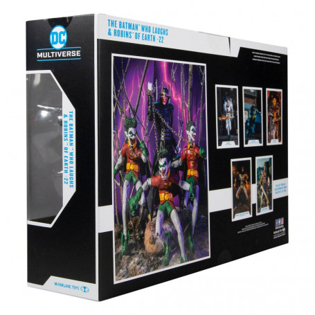 Mc Farlane - Dark Nights : Metal - The Batman Who Laughs and the Robins of Earth 22 pack 4 figure