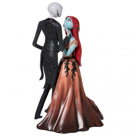 Statua Disney Haute Couture - Mr. Jack's Strange Christmas - Jack and Sally Dancing