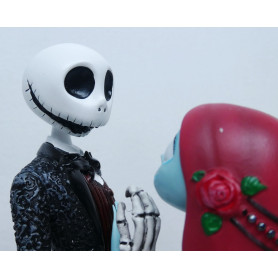 Statua Disney Haute Couture - Mr. Jack's Strange Christmas - Jack and Sally Dancing