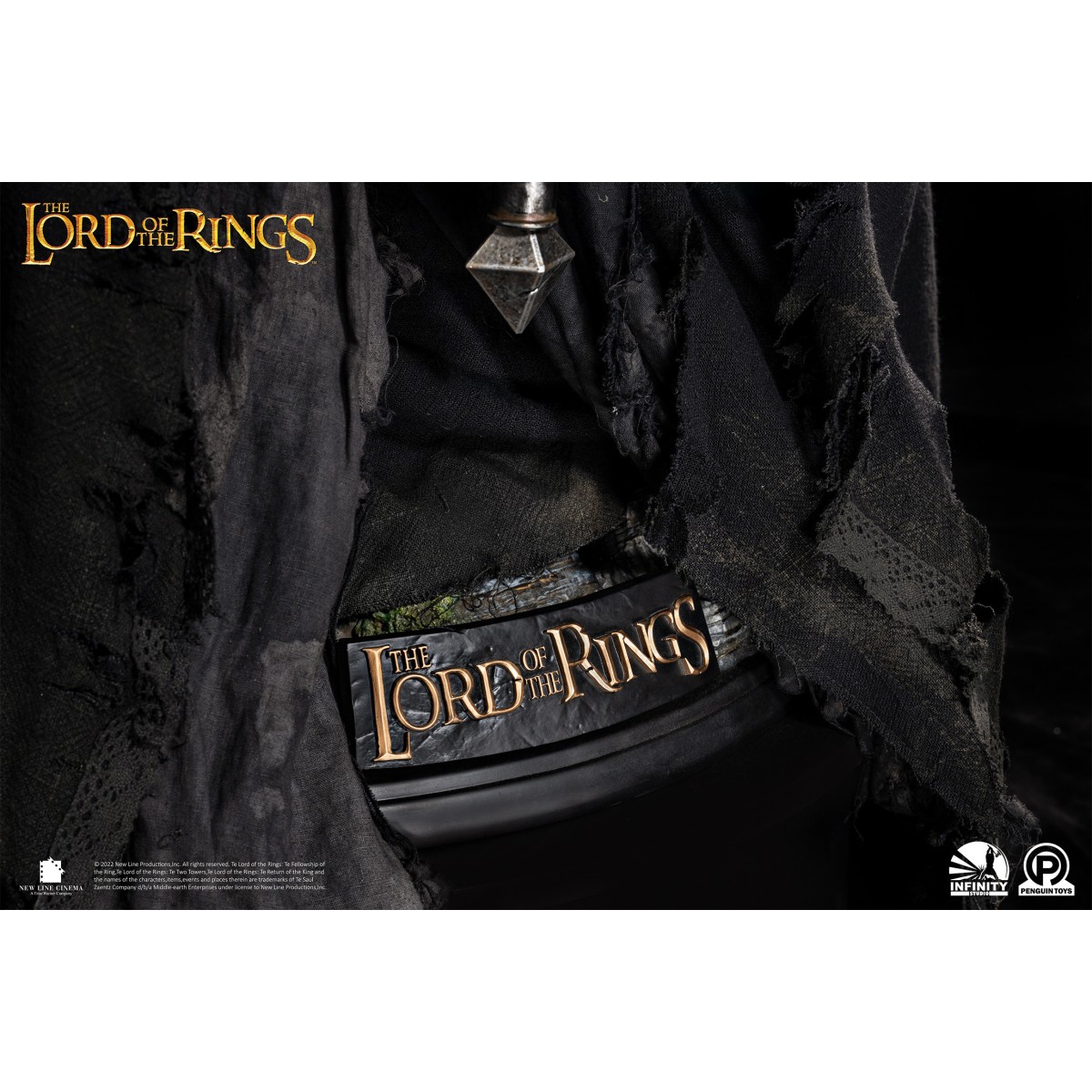 INFINITY STUDIO x PENGUIN TOYS - RINGWRAITH - Busto 1/1 LOTR - Il Signore degli Anelli