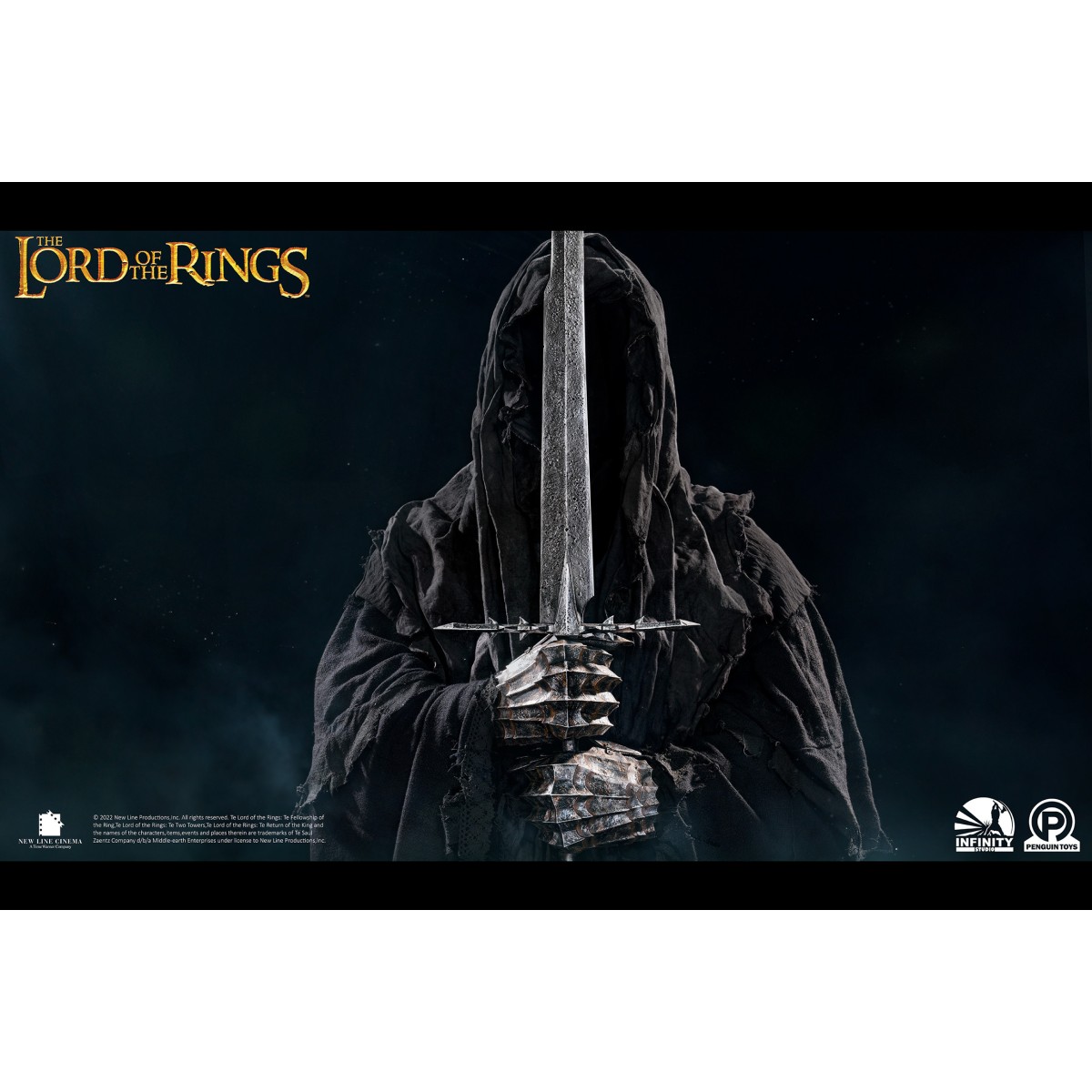 INFINITY STUDIO x PENGUIN TOYS - RINGWRAITH - Busto 1/1 LOTR - Il Signore degli Anelli