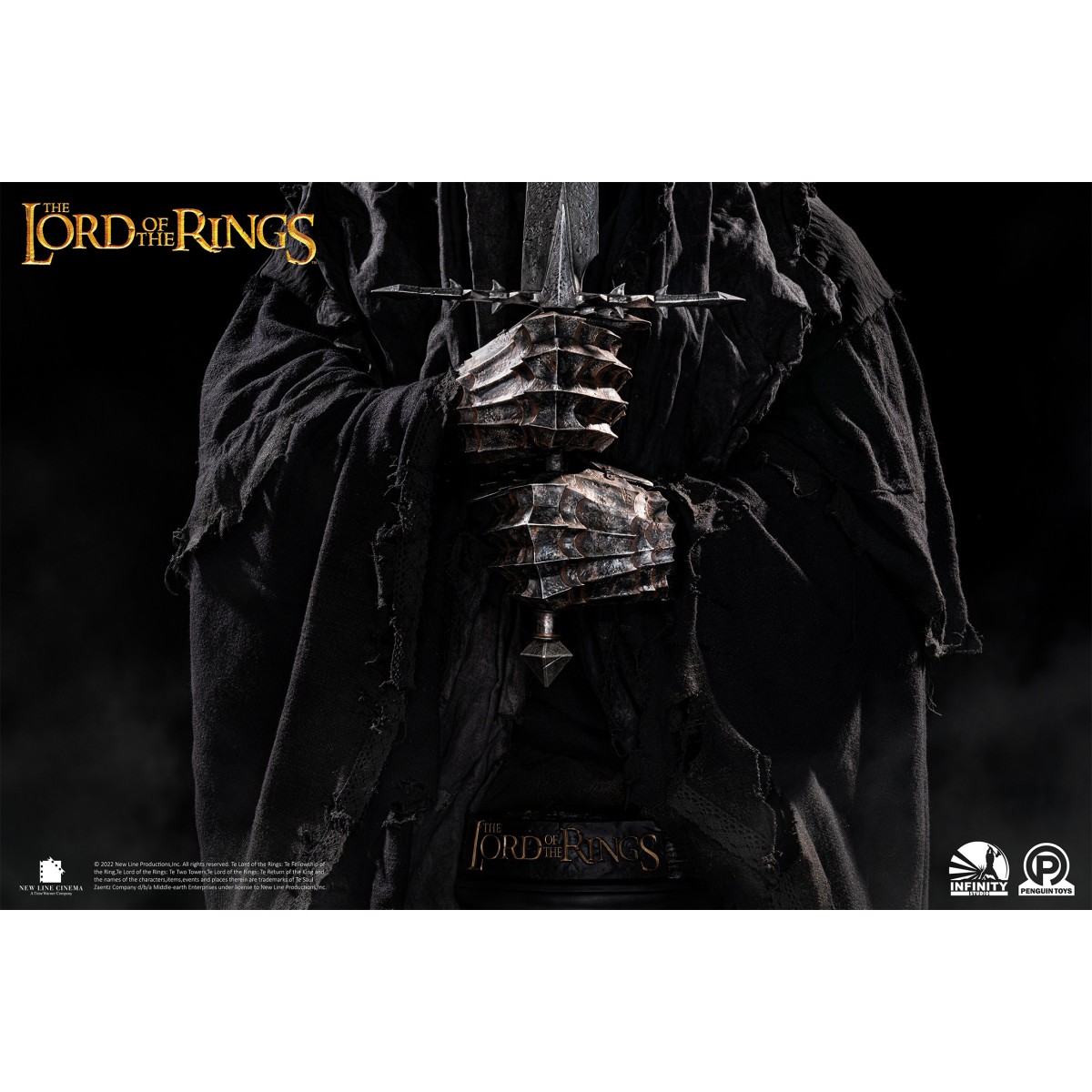 INFINITY STUDIO x PENGUIN TOYS - RINGWRAITH - Busto 1/1 LOTR - Il Signore degli Anelli