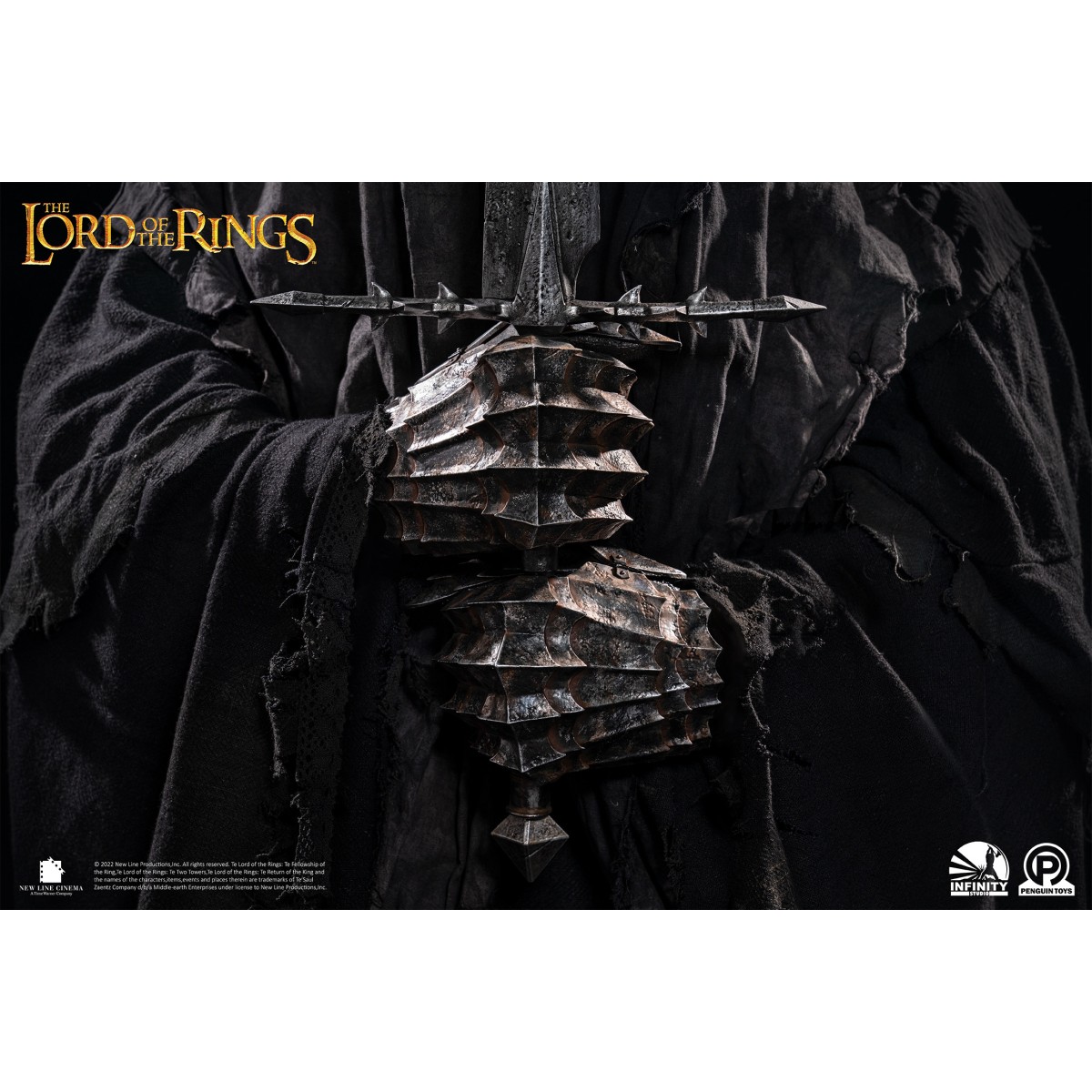 INFINITY STUDIO x PENGUIN TOYS - RINGWRAITH - Busto 1/1 LOTR - Il Signore degli Anelli