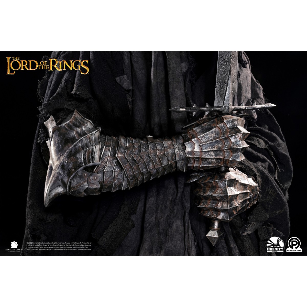 INFINITY STUDIO x PENGUIN TOYS - RINGWRAITH - Busto 1/1 LOTR - Il Signore degli Anelli