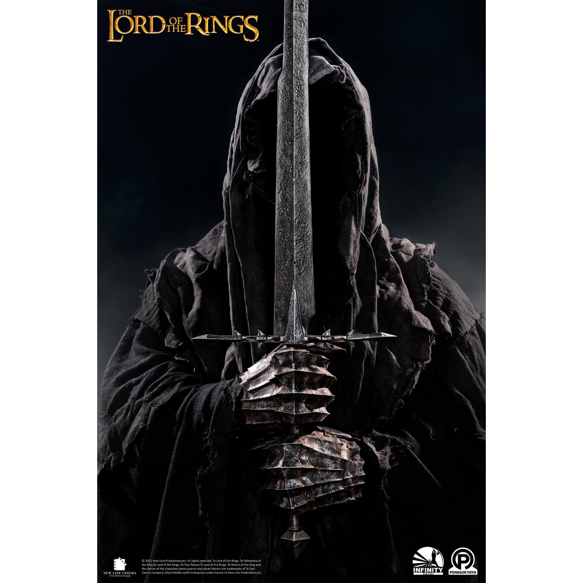 INFINITY STUDIO x PENGUIN TOYS - RINGWRAITH - Busto 1/1 LOTR - Il Signore degli Anelli