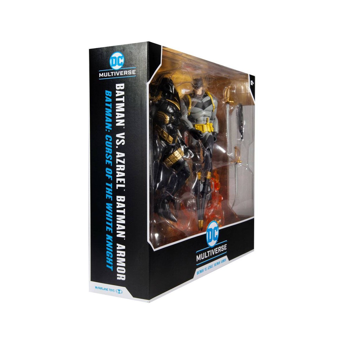 Mc Farlane - DC Multiverse - Batman vs Azrael Batman Armor - Multipack White Knight 1/12