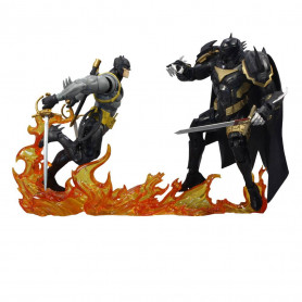 Mc Farlane - DC Multiverse - Batman vs Azrael Batman Armor - Multipack White Knight 1/12