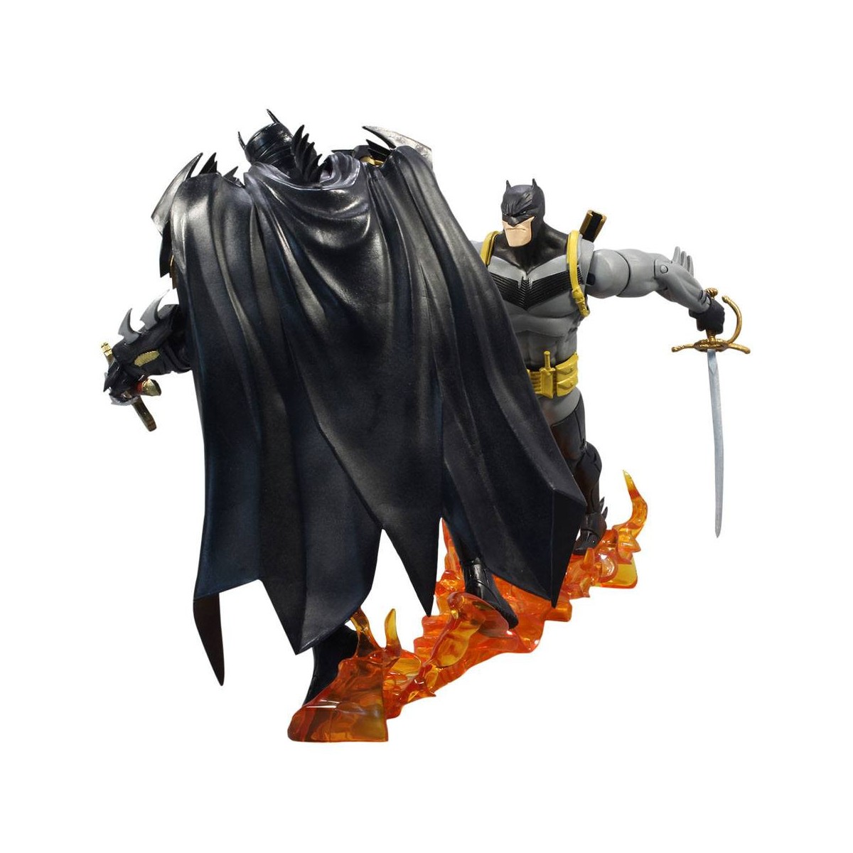 Mc Farlane - DC Multiverse - Batman vs Azrael Batman Armor - Multipack White Knight 1/12