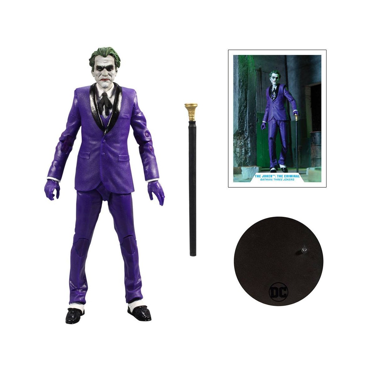 Mc Farlane - DC Multiverse - The Joker: The Criminal - Batman: Three Jokers 1/12