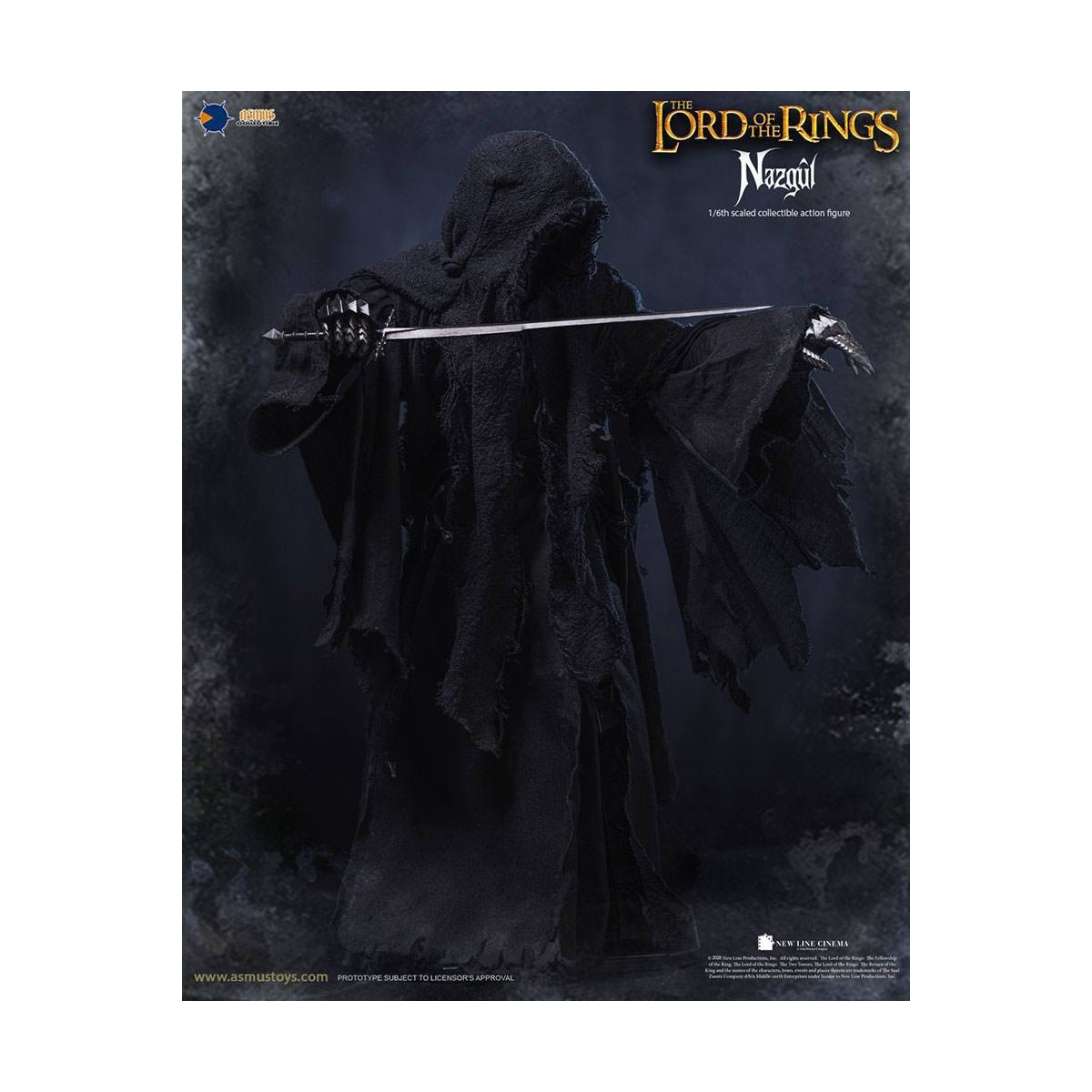 Asmus Toys - Il Signore degli Anelli 1/6 Nazgûl - Ringwraith - LOTR