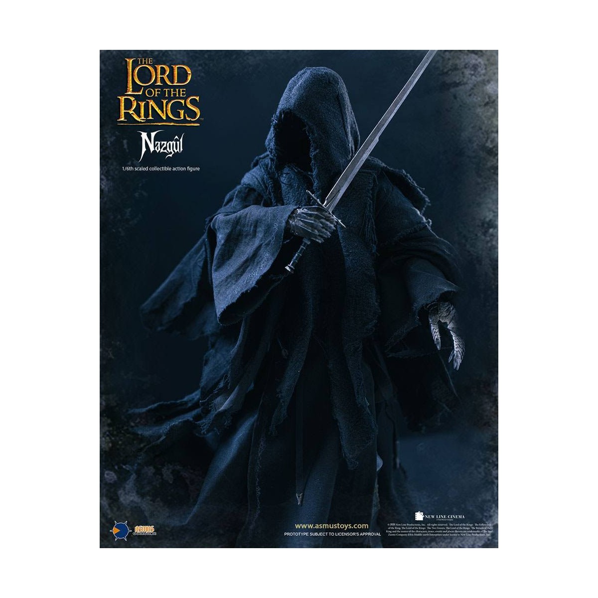 Asmus Toys - Il Signore degli Anelli 1/6 Nazgûl - Ringwraith - LOTR