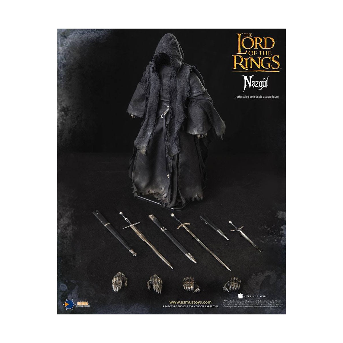 Asmus Toys - Il Signore degli Anelli 1/6 Nazgûl - Ringwraith - LOTR