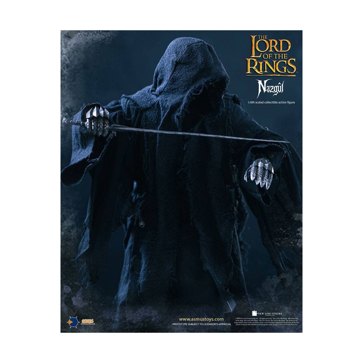Asmus Toys - Il Signore degli Anelli 1/6 Nazgûl - Ringwraith - LOTR