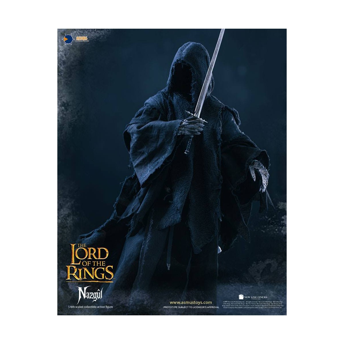 Asmus Toys - Il Signore degli Anelli 1/6 Nazgûl - Ringwraith - LOTR